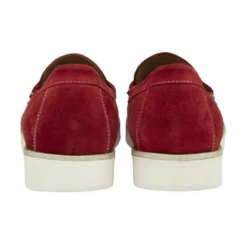Red Suede Asher Loafers | Lotus -Lotus Sale red suede asher loafers lotus p13314 31618 medium