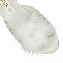 Silver & Diamante Allure Slippers | Lotus -Lotus Sale silver diamante allure slippers lotus p12832 29554 medium