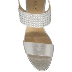 Silver & Diamante Aurora Heeled Sandals | Lotus 7 Silver & Diamante Aurora Heeled Sandals | Lotus -Lotus Sale silver diamante aurora heeled sandals lotus p13716 33008 medium