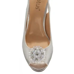 Silver Shimmer Elodie Sling-Back Shoes | Lotus -Lotus Sale silver shimmer elodie sling back shoes lotus p12902 30186 medium
