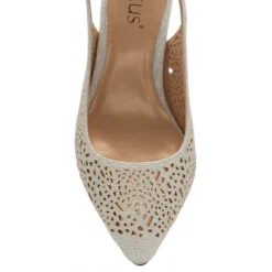 Silver Textile Lyla Slingback Court Shoes | Lotus -Lotus Sale silver textile lyla slingback court shoes lotus p12918 30258 medium