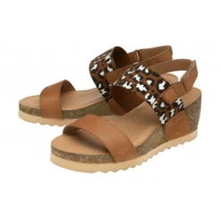 Tan Leather Brielle Wedge Sandals | Lotus -Lotus Sale tan leather brielle wedge sandals lotus p13275 31246 medium