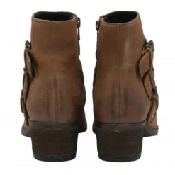 Tan Leather Emelia Zip-Up Ankle Boots | Lotus -Lotus Sale tan leather emelia zip up ankle boots lotus p13075 30671 medium