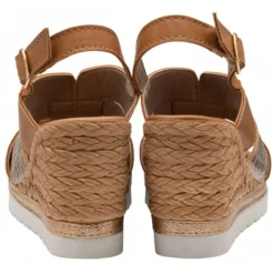 Tan Luisa Slingback Wedge Sandals | Lotus -Lotus Sale tan luisa slingback wedge sandals lotus p13693 32851 medium