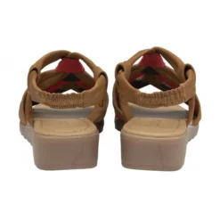 Tan Multi-Leather Ember Wedge Sandals | Lotus 6 Tan Multi-Leather Ember Wedge Sandals | Lotus -Lotus Sale tan multi leather ember wedge sandals lotus p13282 31219 medium