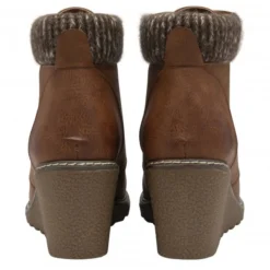Tan Philomena Wedge Ankle Boots | Lotus -Lotus Sale tan philomena wedge ankle boots lotus p13096 30819 medium