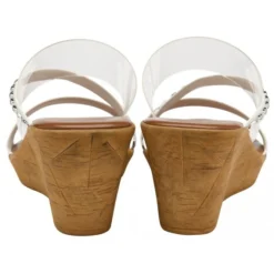 White Alma Mule Wedge Sandals | Lotus -Lotus Sale white alma mule wedge sandals lotus p13590 32556 medium