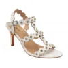 White Inaya Open-Toe Sandals | Lotus
