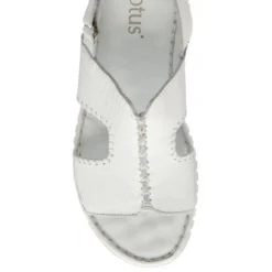 White Leather Astrid Slingback Sandals | Lotus -Lotus Sale white leather astrid slingback sandals lotus p13672 32776 medium