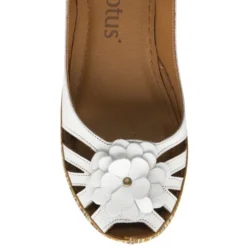 White Leather Caria Slingback Shoes | Lotus -Lotus Sale white leather caria slingback shoes lotus p13606 32916 medium