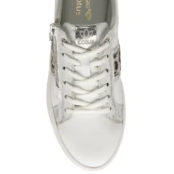 White & Leopard-Print Leather Sahara Zip-Up Trainers | Stressless By Lotus 7 White & Leopard-Print Leather Sahara Zip-Up Trainers | Stressless By Lotus -Lotus Sale white leopard print leather sahara zip up trainers stressless by lotus p13765 33208 medium