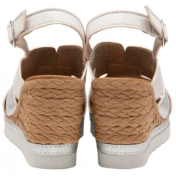 White Luisa Slingback Wedge Sandals | Lotus -Lotus Sale white luisa slingback wedge sandals lotus p13597 32847 medium