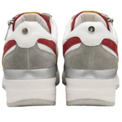 White Multi-Leather Suzuka Zip-Up Casual Trainers | Stressless By Lotus -Lotus Sale white multi leather suzuka zip up casual trainers stressless by lotus p13608 32939 medium