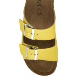 Yellow Cortona Open-Toe Mule Sandals | Lotus -Lotus Sale yellow cortona open toe mule sandals lotus p13307 31567 medium
