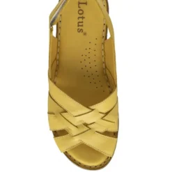 Yellow Leather Ceylan Slingback Sandals | Lotus 7 Yellow Leather Ceylan Slingback Sandals | Lotus -Lotus Sale yellow leather ceylan slingback sandals lotus p13273 31252 medium