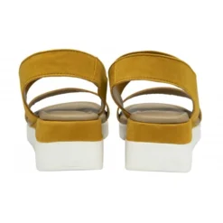 Yellow Suede Cecilla Open-Toe Sandals | Lotus -Lotus Sale yellow suede cecilla open toe sandals lotus p13245 31347 medium