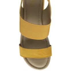 Yellow Suede Cecilla Open-Toe Sandals | Lotus -Lotus Sale yellow suede cecilla open toe sandals lotus p13245 31348 medium
